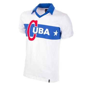 Show details for COPA Football - Cuba 1962 Castro Short Sleeve Retro Shirt Picture of COPA Football - Cuba 1962 Castro Short Sleeve Retro Shirt