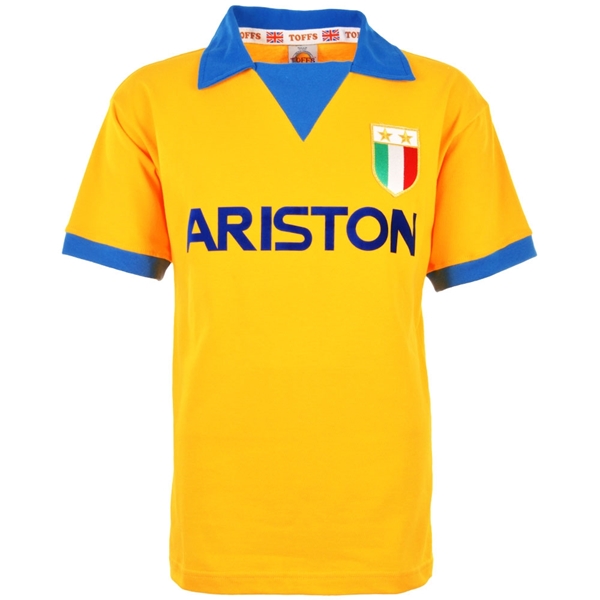 Picture of Juventus 1984-1985 Ariston Retro Football Away Shirt