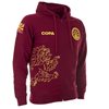 Picture of COPA Football - Tibet Zip Hooded Sweater - Maroon Red