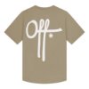 Picture of Off The Pitch - Fullstop Slim Fit T-Shirt - Khaki