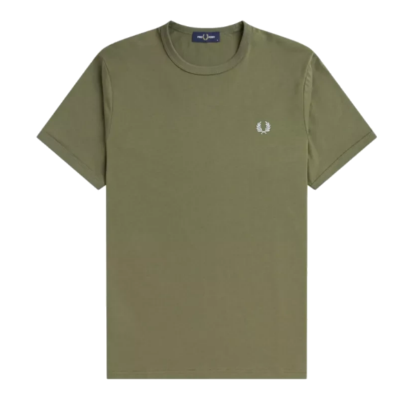 Fred Perry - Ringer T-Shirt - Uniform Green