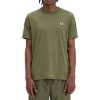 Fred Perry - Ringer T-Shirt - Uniform Green