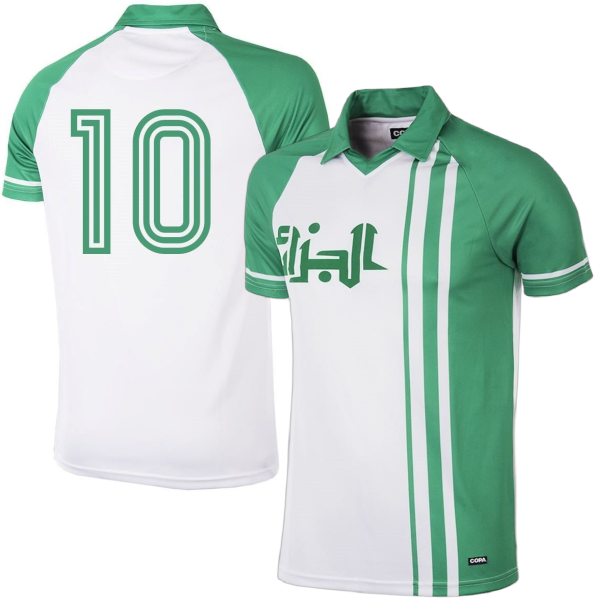 Algeria Retro Shirt WC 1982 + Number 10